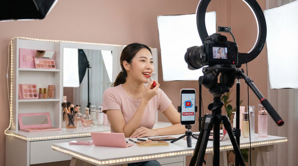 小马拉大车美妆视频教程